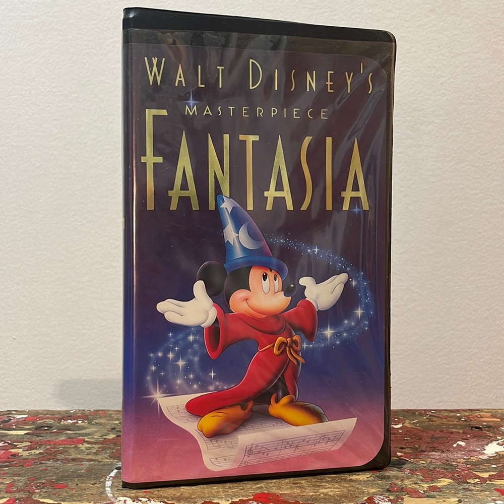 Disney Fantasia 1991 Limited Edition Black Diamond VHS Tape